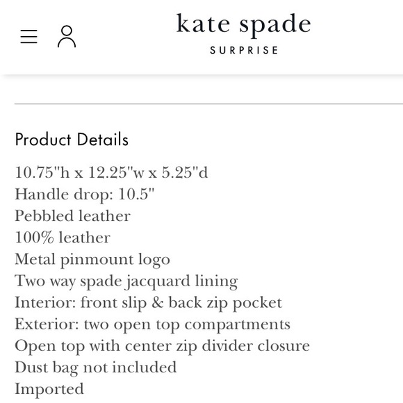 Kate Spade Leila Med. Triple Compartment Shoulder Bag Dark Evergreen - Picture 15 of 15